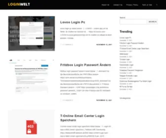 Loginwelt.com(Loginwelt) Screenshot