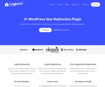 Loginwp.com(#1 WordPress User Redirection Plugin) Screenshot