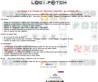 Logipatch.com(Quilt pro) Screenshot