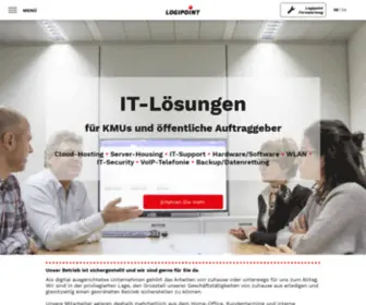 Logipoint.ch(Logipoint Informatic AG) Screenshot