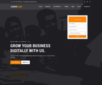 LogiqLab.in(Web Design) Screenshot