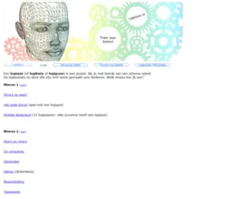 Logiquiz.nl(Online Logiquizes voor iedereen) Screenshot