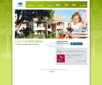 Logis-Familial-Varois.fr(Français) Screenshot