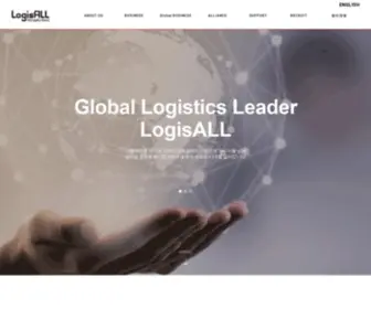 Logisall.com(로지스올그룹) Screenshot