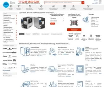 Logiscenter.de(Barcodes und RFID) Screenshot