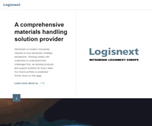 Logisnext.eu(Logisnext) Screenshot