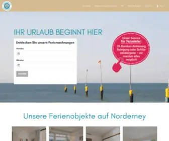 Logisservice-Norderney.de(Logisservice Norderney) Screenshot