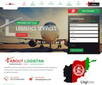 Logistan.com(Afghan Shipping) Screenshot