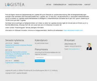 Logistea.se(Logistea) Screenshot