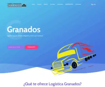 Logistica-Transportes-Granados.com(Logistica y transportes GRANADOS) Screenshot