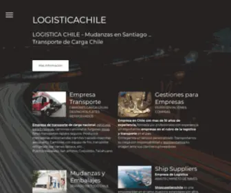 Logisticachile.com(LOGISTICACHILE Profesionales con experiencia a lo largo del País. Transporte Carga) Screenshot