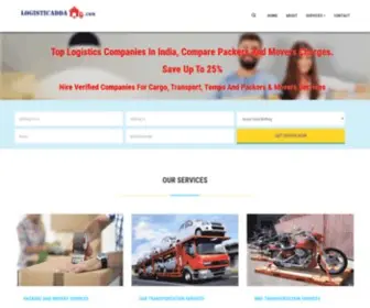 Logisticadda.com(Packers and Movers in India) Screenshot