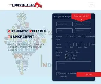 Logisticadda.in(Packers and Movers in India) Screenshot