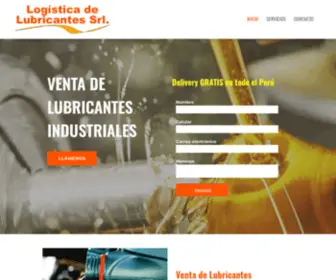 Logisticadelubricantesperu.com(Venta) Screenshot