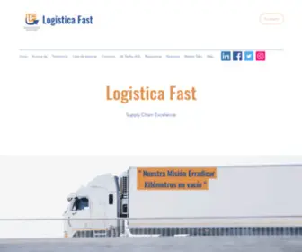 Logisticafast.net(México) Screenshot