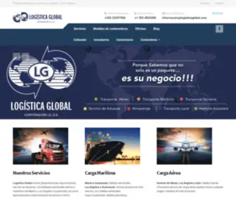 LogisticaGlobal.com(Transporte Guatemala) Screenshot