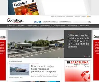 Logisticaprofesional.com(Logística Profesional) Screenshot