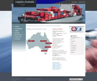 Logisticsaustralia.org(Logistics Australia) Screenshot