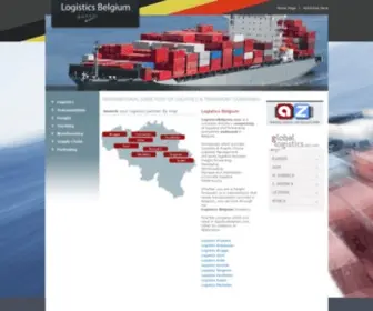 Logisticsbelgium.com(Logistics Belgium) Screenshot
