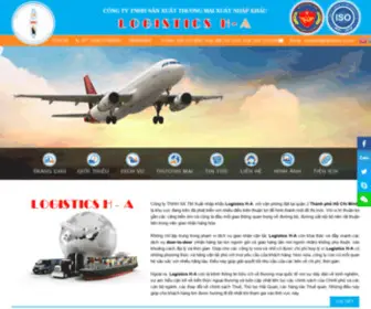 Logisticsh-A.com(Công ty Logistics H) Screenshot