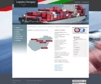 Logisticshungary.com(Logistics Hungary) Screenshot