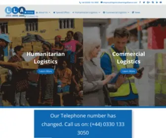 Logisticslearningalliance.com(Logistics Learning Alliance) Screenshot