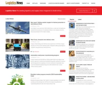 Logisticsnews.co.za(LOGISTICS NEWS) Screenshot