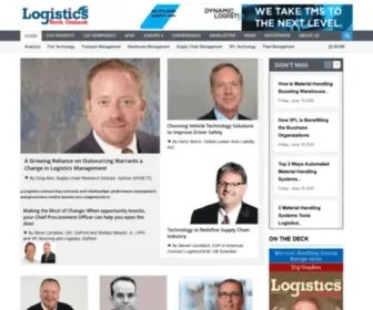 Logisticstechoutlook.com(Technology Magazine for Logistics) Screenshot