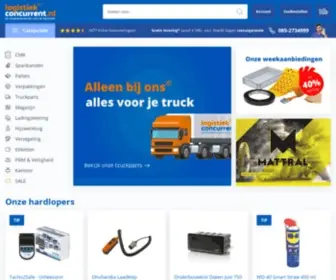 Logistiekconcurrent.nl(Dé totaalleverancier voor de logistiek) Screenshot
