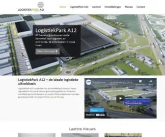 Logistiekparka12.nl(Logistiekpark A12) Screenshot