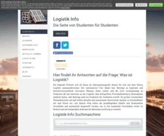 Logistik-Info.net(Die Seite von und für Studenten) Screenshot