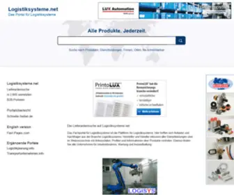 Logistiksysteme.net(Händler) Screenshot