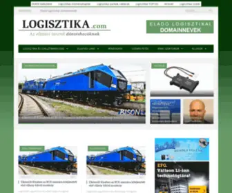 Logisztika.com(Kezdőlap) Screenshot