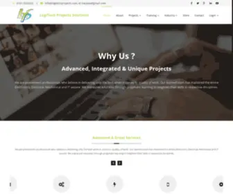 Logitechprojects.com(Logitech Project Solutions) Screenshot