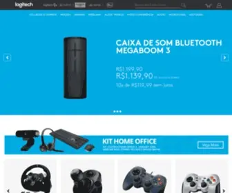 Logitechstore.com.br(Logitech Store) Screenshot