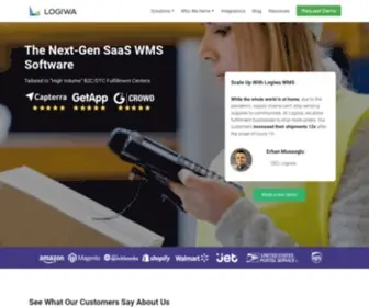 Logiwa.com(WMS software and 3PL Software) Screenshot