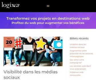 Logixca.com(Développement web) Screenshot