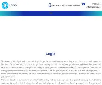 Logixc.in(Consulting Services) Screenshot