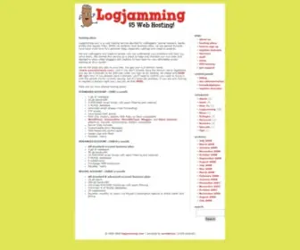 Logjamming.com(Logjamming) Screenshot