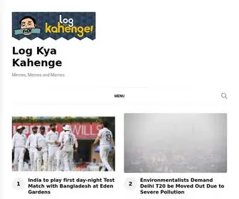 Logkyakahenge.in(Log Kya Kahenge) Screenshot