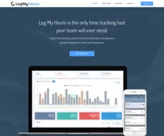 Logmyhours.com(Free Time Tracking & Invoicing Software) Screenshot