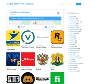 Logo-Logos.com(Logos, brands and logotypes) Screenshot