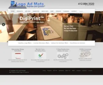 Logoadmats.com(Logo Ad Mats) Screenshot