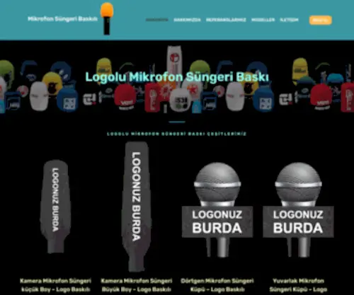 Logobaskilimikrofonsungeri.com(Logo Baskılı Mikrofon Süngeri) Screenshot