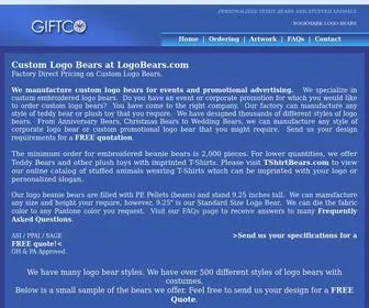 Logobears.com(Logo Bears) Screenshot