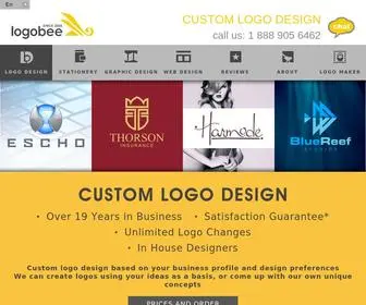 Logobee.com(Custom Logo Design and Free Logo Design Maker by LogoBee) Screenshot