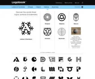 Logobook.com(Discover the worlds finest logos) Screenshot