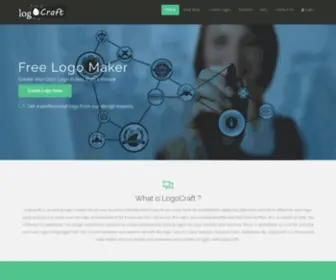 Logocraft.com(Online logo creator) Screenshot
