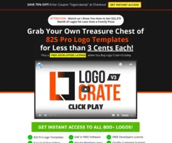 Logocrate.net(Logo Crate V3) Screenshot