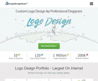 Logodesignteam.com(Logo Design Team) Screenshot